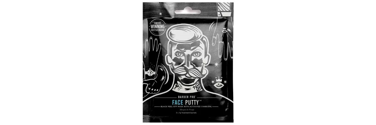 Barber Pro Face Putty Peel-Off Mask
