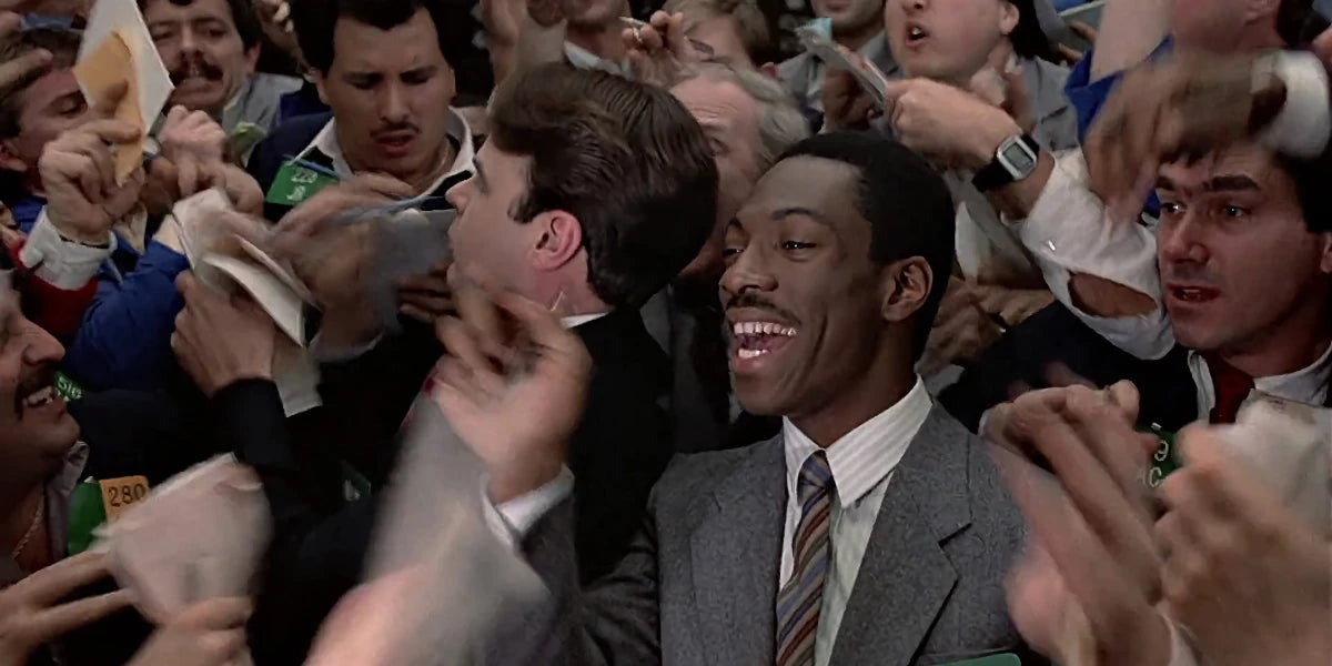 Stressad hud - Eddie Murphy och Dan Aykroyd i Ombytta Roller