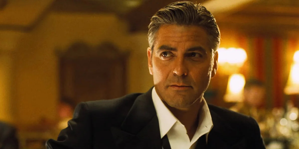 George Clooney snygg efter 40 i Ocean's Eleven från 2001