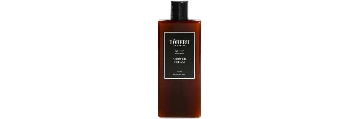 Bästa duschkrämen för män Noberu Shower Cream Amber Lime