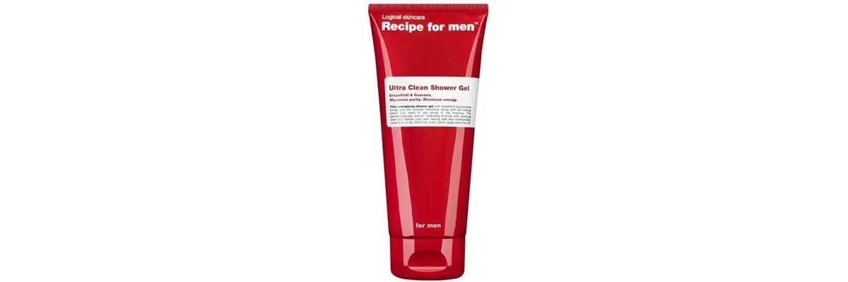 Bästa duschkrämen för torr hud Recipe For Men Ultra Clean Shower Gel