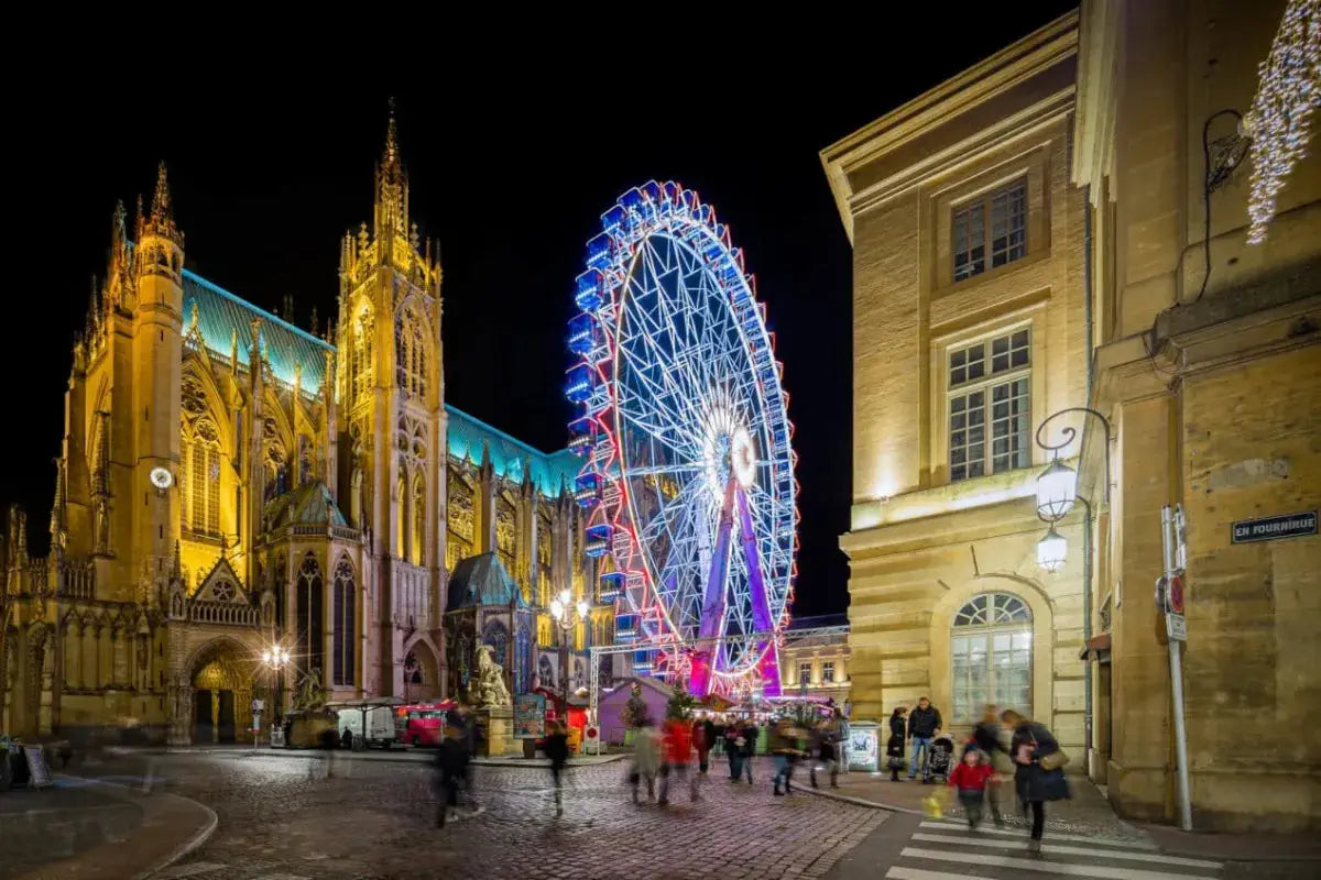 julmarknad i Metz