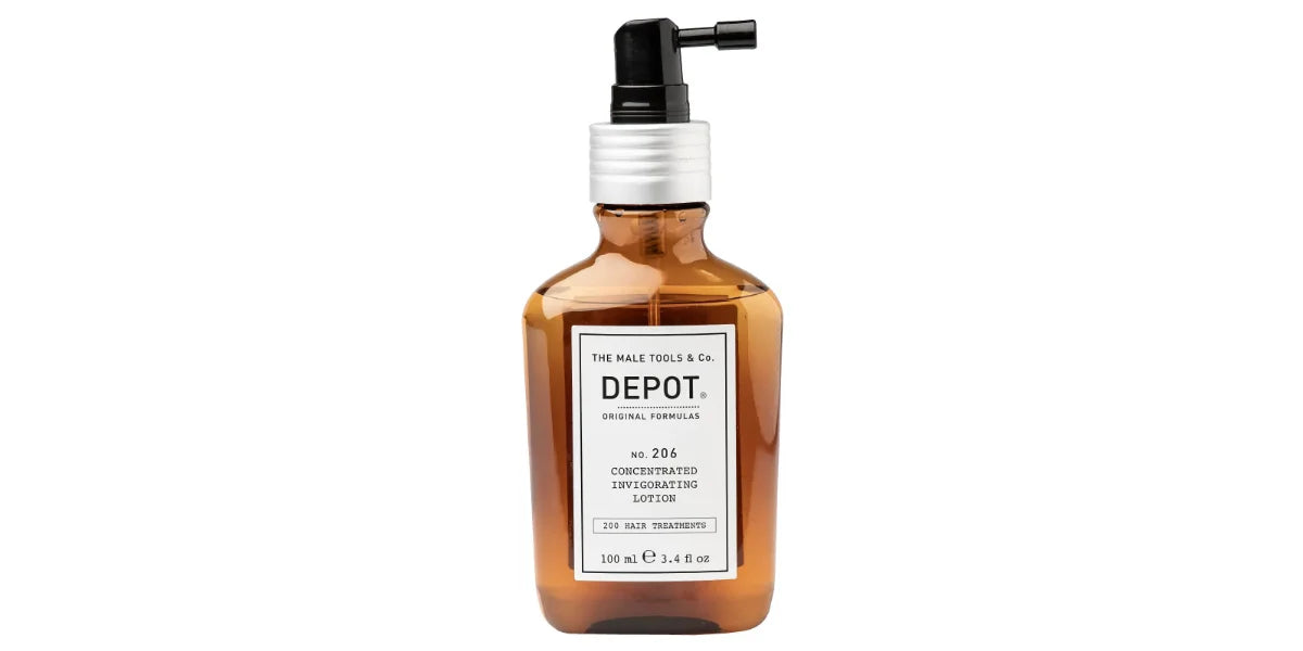 Behandling för att motverka håravfall - Depot No.206 Concentrated Invigorating Lotion