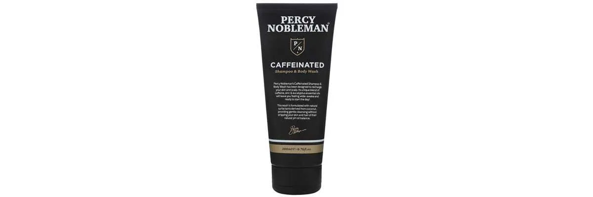 Mjällschampo bäst i test Percy Nobleman Caffeinated Shampoo & Body Wash