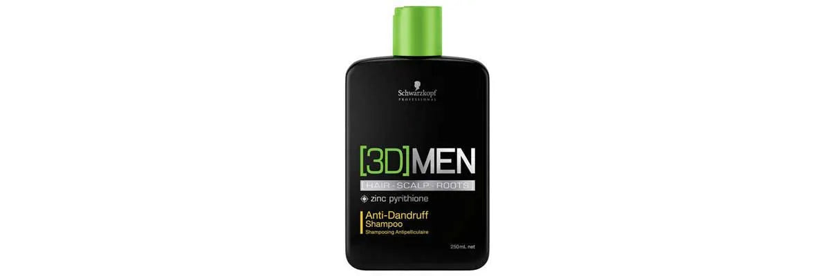 Mjällschampo test - Schwarzkopf [3D]Men Anti-Dandruff Shampoo