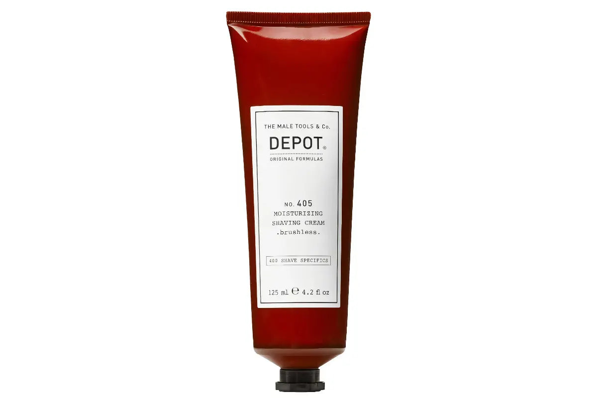 Rakkräm bäst i test Depot No.405 Moisturizing Shaving Cream Brushless