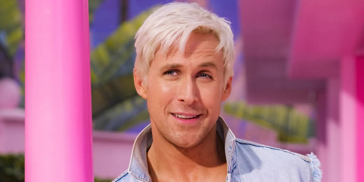 Ryan Goslings Beach Ken-look från filmen Barbie
