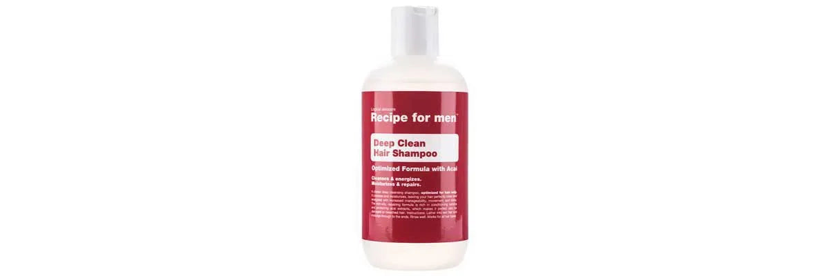 Recipe for men Deep Clean Hair Shampoo Recension
