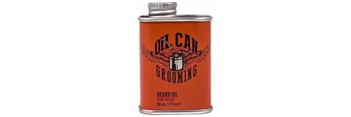Oil Can Grooming Beard Oil Iron Horse är en skäggolja som luktar gott