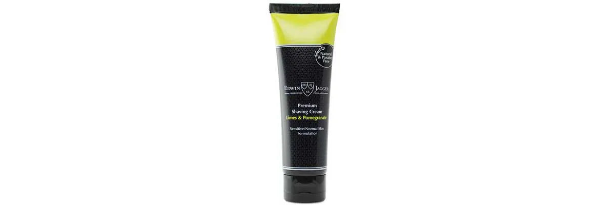 Test av Edwin Jagger Shaving Cream Limes & Pomegranate