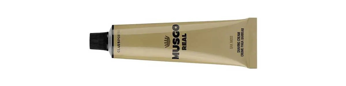 Test av Musgo Real Oak Moss Shaving Cream