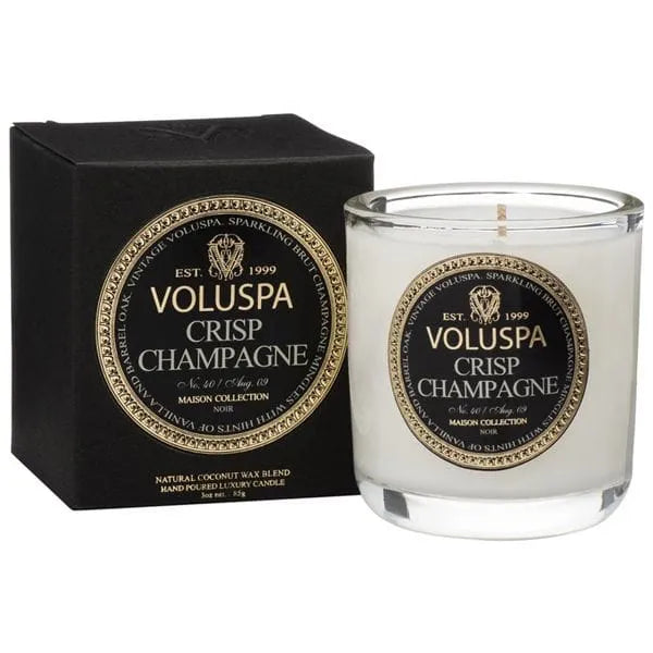 Voluspa Classic Maison Boxed Votive Candle Crisp Champagne 85g