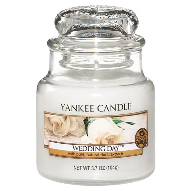 Yankee Candle Classic Small Jar Wedding Day Candle 104g