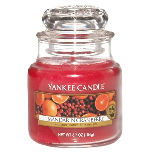 Yankee Candle Classic Small Jar Mandarin Cranberry Candle 104g