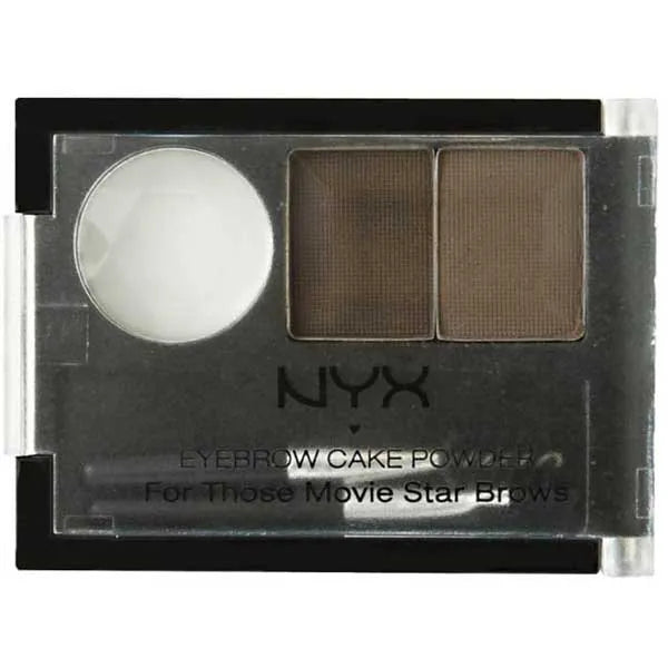 NYX PROF. MAKEUP Eyebrow Cake Dark Brown