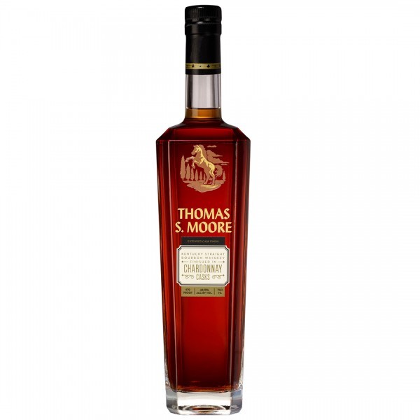Thomas S. Moore Straight Bourbon Finished in Chardonnay Casks (750ml)