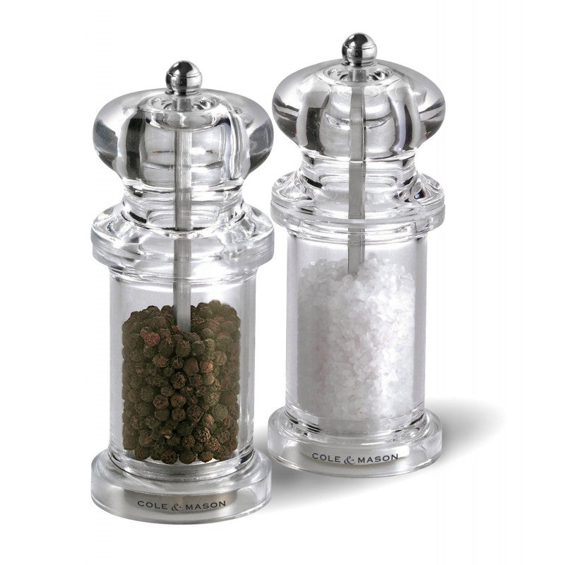 Cole & Mason 675 Acrylic 4.5 Salt & Pepper Gift Set