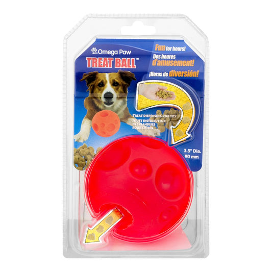 Nerf Cat Puzzle Treat Ball Slow Treat Feeder Cat Toy, 3.5 inches 