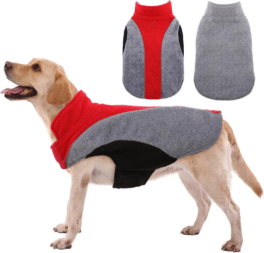  Kuoser Dog Coat Puppy Winter Clothes, Soft Fleece