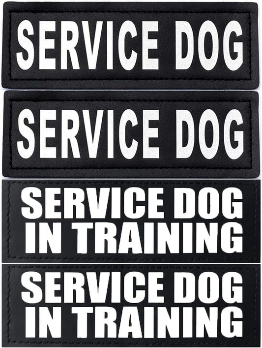 Dog Vest Patches for Dog Harness, Removable Patches - Service Dog, Emo –  KOL PET