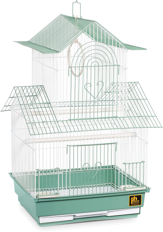 Prevue Hendryx 124BLK Pet Products Madison Bird Cage, Hammertone