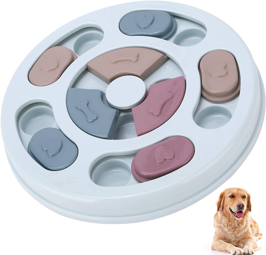 Dog Puzzle Toys Increase IQ Interactive Puppy Dog Food Dispenser