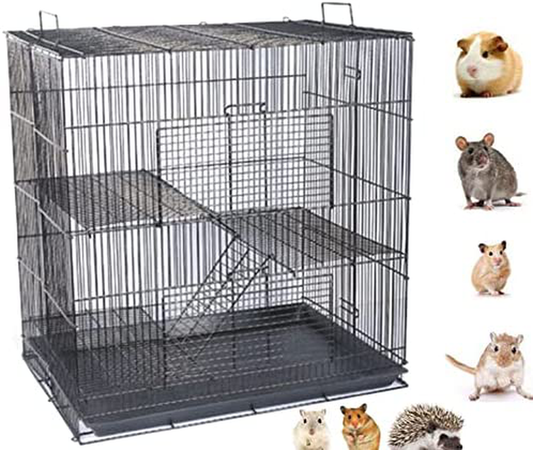 Brisbane Cage - for Sugar Gliders, Chinchillas, Rats, Squirrels, Marmosets,  Prairie Dogs, Degus