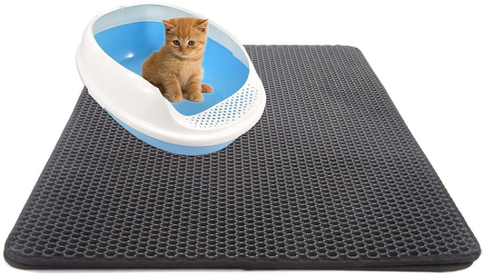 Topcovos Cat Litter Mat Litter Trapping Mat,24X18 Inch Small