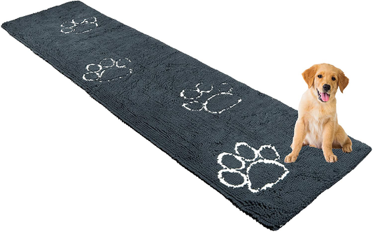 My Doggy Place - Ultra Absorbent Microfiber Dog Door Mat, Durable, Quick Drying, Washable, Prevent Mud Dirt, Keep Your House