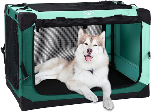 Soft Pet Crates Kennel 26, 30 & 36, 3 Door Soft Sided Folding