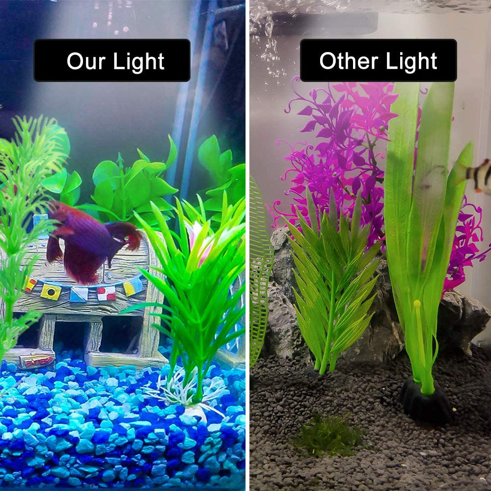vocaal zingen Onafhankelijkheid Senzeal X3 Libra Aquarium Fish Tank Light US 6W 12 LED Aquarium Plante –  KOL PET