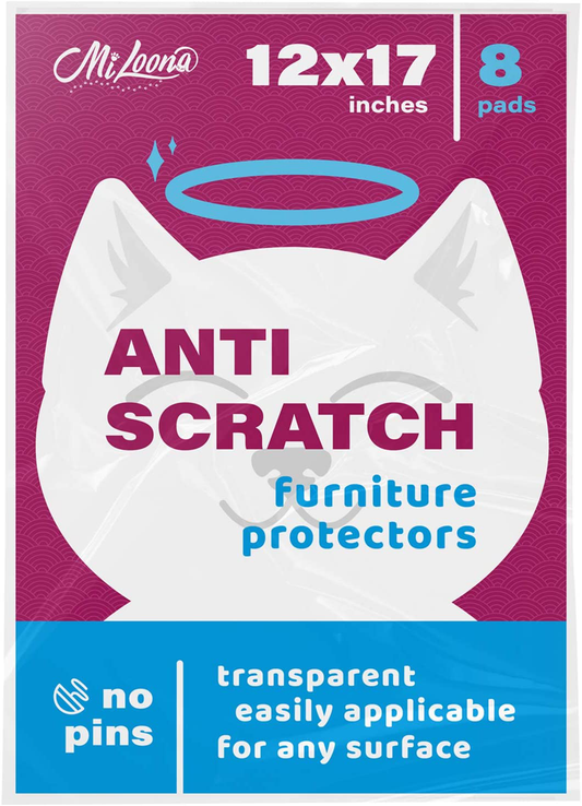 Cat Scratch Tape Furniture Protectors - Guard Your Couch, Doors and  Furniture from Anti Scratches Deterrent Cat Training Tape - Great for  Leather and Fabric Couches 