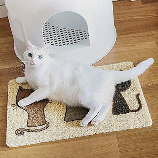 Cat Litter Trapping Mat Large (25 x 15)丨Cat Litter Mat Kitty Litter –  conlunpet