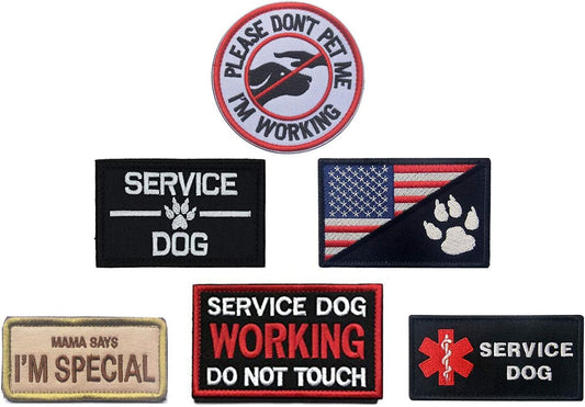 Antrix 2 Pcs Service Dog Not All Disabilities Are Visible Hook