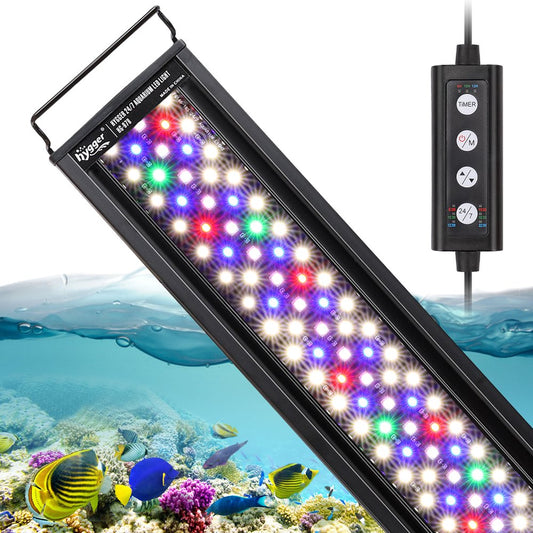 Lumière d'aquarium de Noref LED, lumière colorée de réservoir de poissons,  réservoir de poissons léger d'aquarium pour l'aquarium 