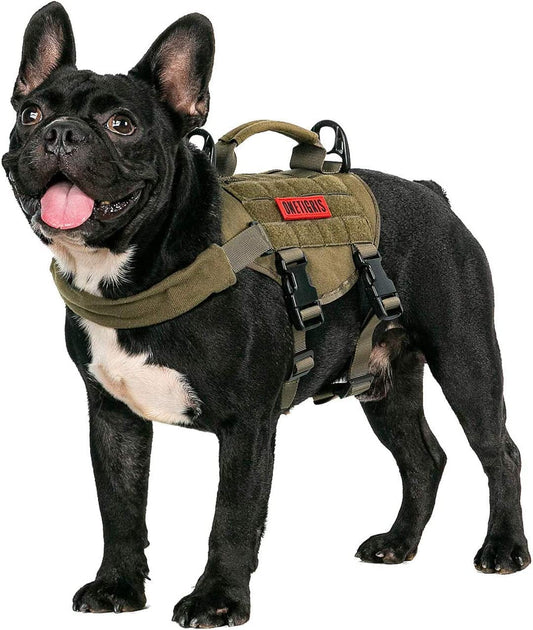 Onetigris No Pull Tactical Dog Harness for Large Dog, Mesh Design Brea – KOL  PET