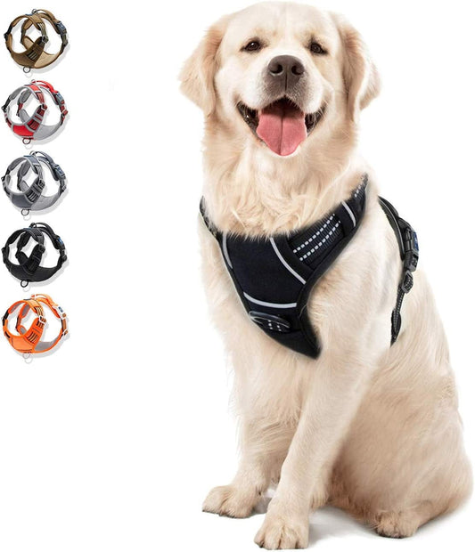 TRUE LOVE Adjustable No-Pull Dog Harness Reflective Pup Vest Harnesses –  KOL PET