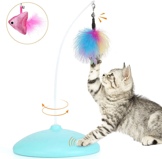  Interactive Hunting Cat Toy - 2025 Best Simulated Interactive  Hunting Cat Toy, Gertar Cat Toy, USB Rechargeable Smart Power Ball 2.0 Cat  Toy, 2 in 1 Automatic 360° Self Rolling Ball (2 Pcs) : Pet Supplies