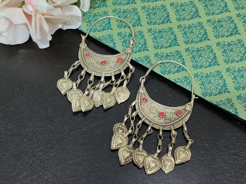 Afghani earrings online in india