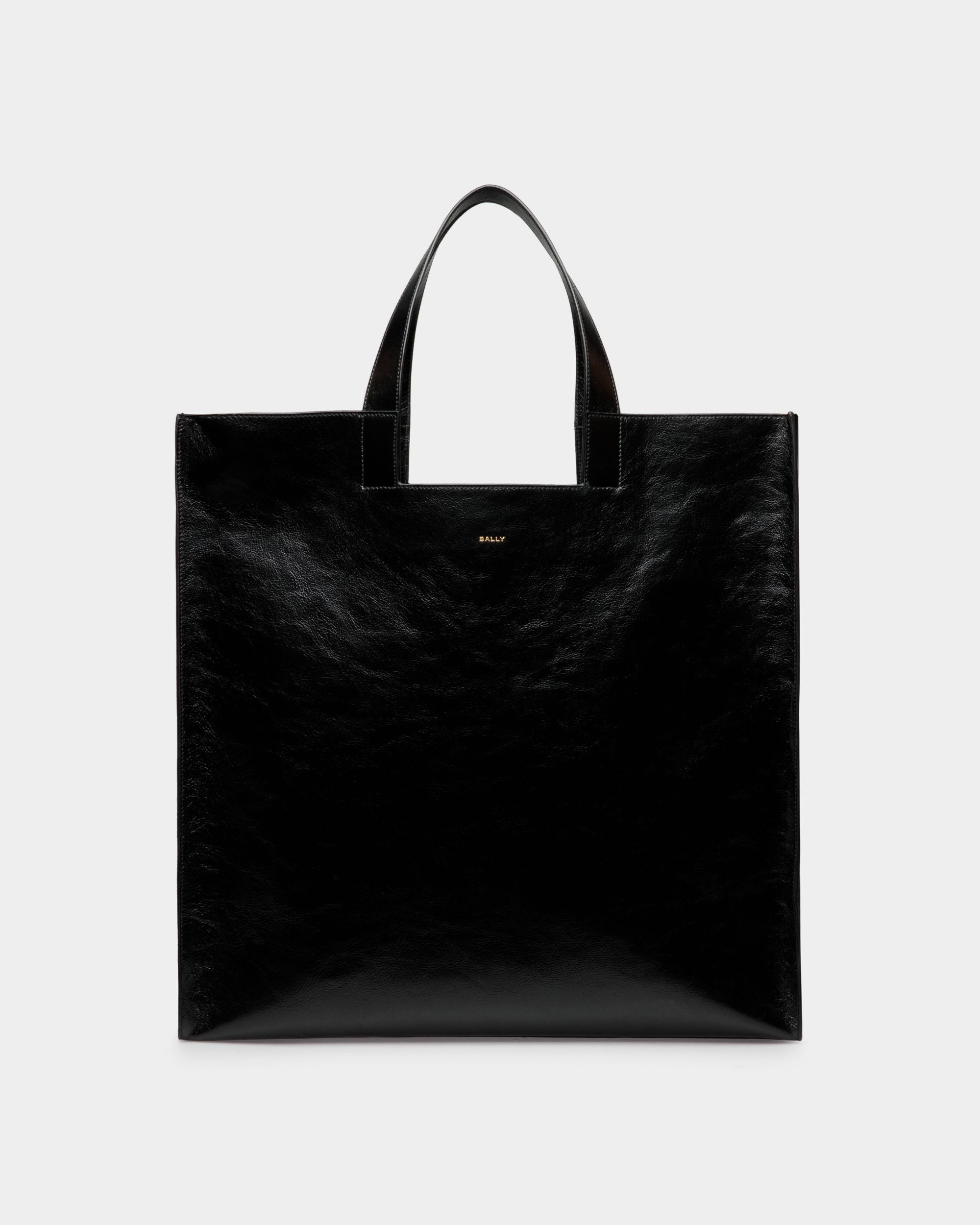 Easy Bally | Tote bag da uomo in pelle nera | Bally | Still Life Fronte