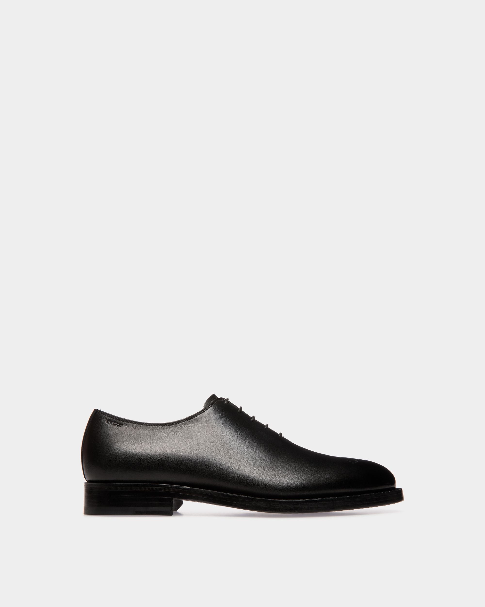 Schoenen | Scarpa Oxford da uomo in pelle nera | Bally | Still Life Laterale