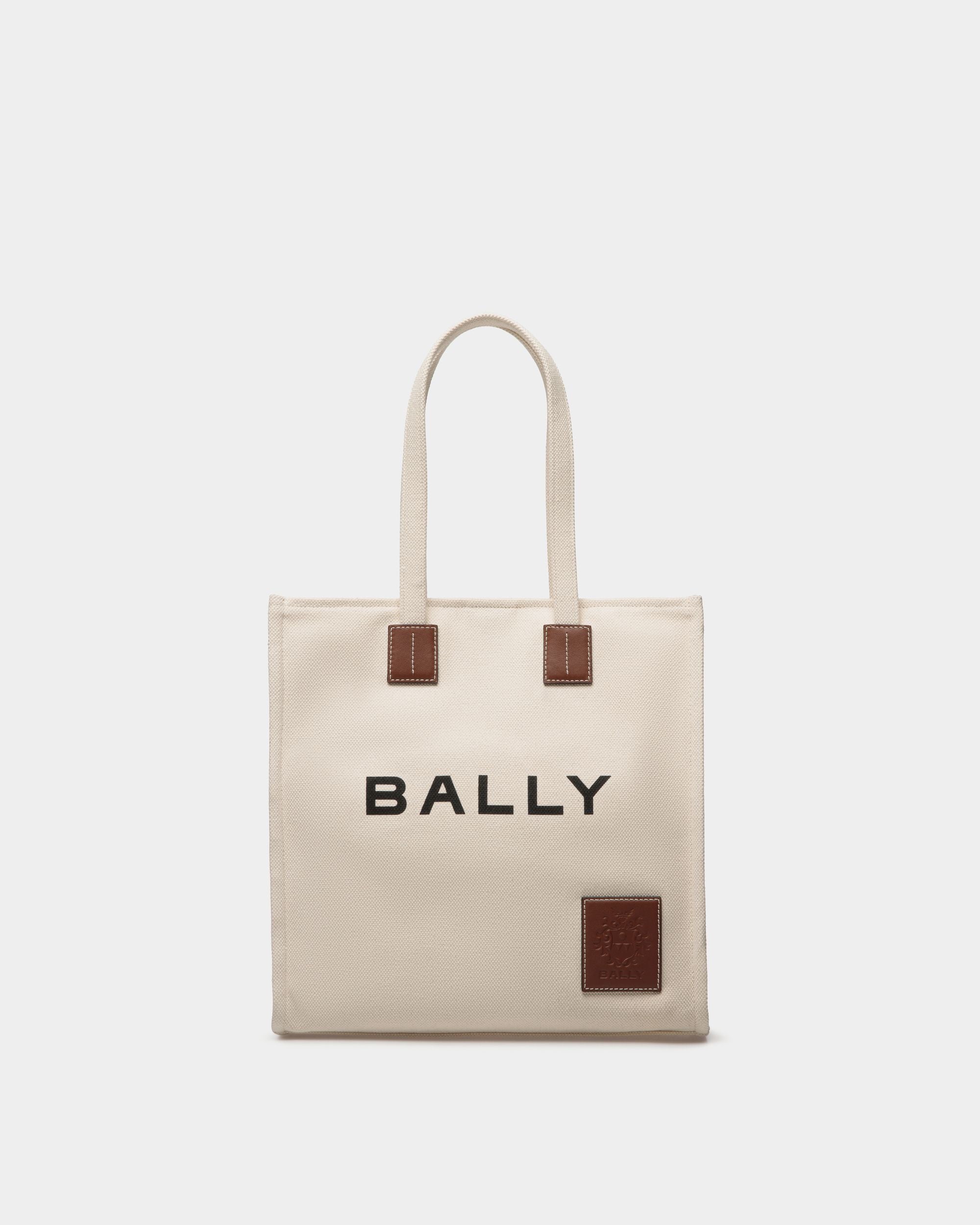 Akelei | Tote bag da donna in tela color neutro | Bally | Still Life Fronte