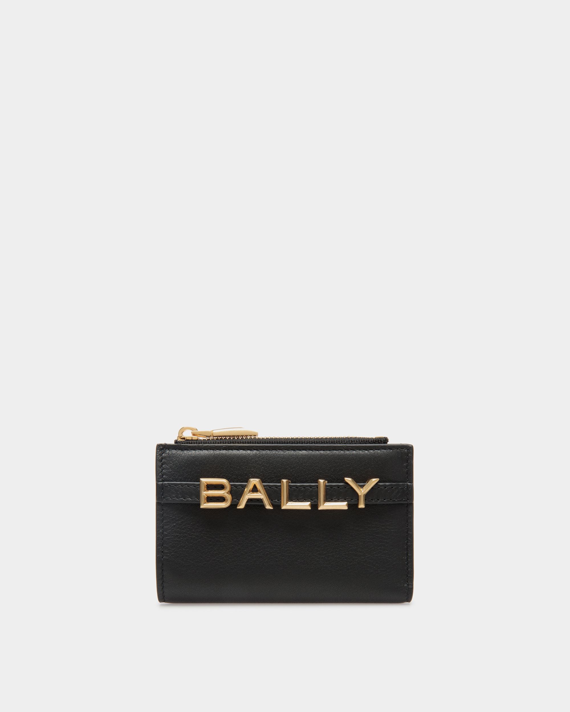 Bally Spell | Portafoglio da donna in pelle nera | Bally | Still Life Fronte