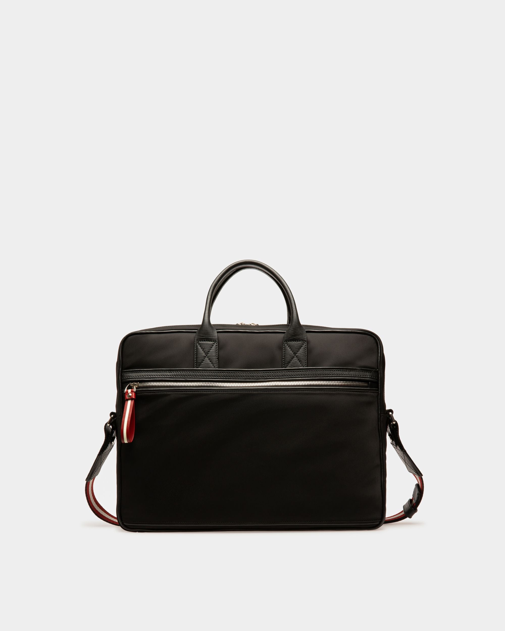 Faldy | Men's Business Bag | Black Leather | Bally | Still Life Back