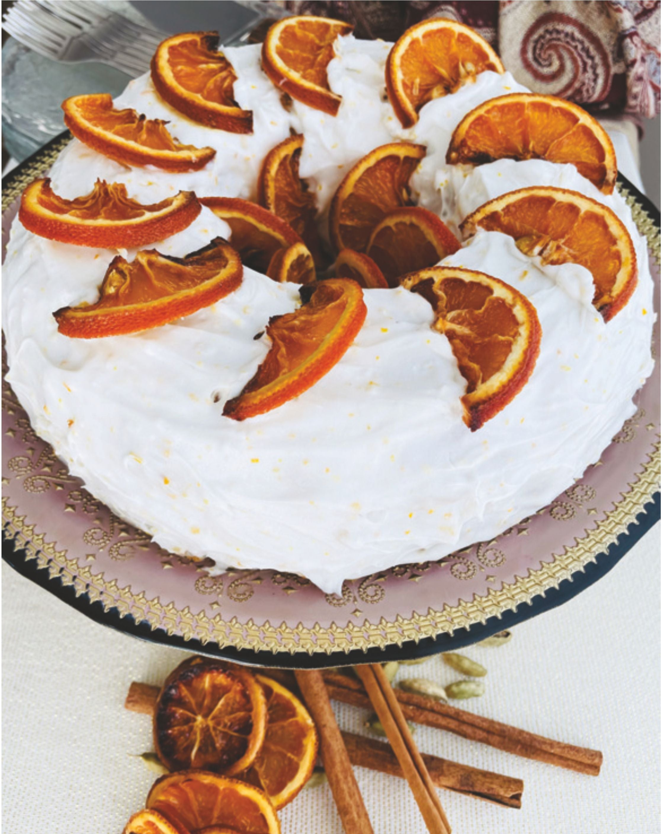Moroccan Orange-Cardamom Cake – Irresistibly Vegan