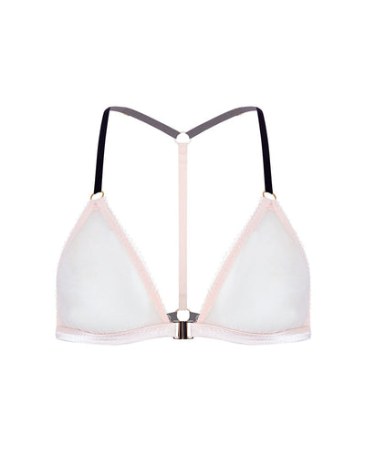 I.D. Line Soft Triangle Fine Mesh Bralette