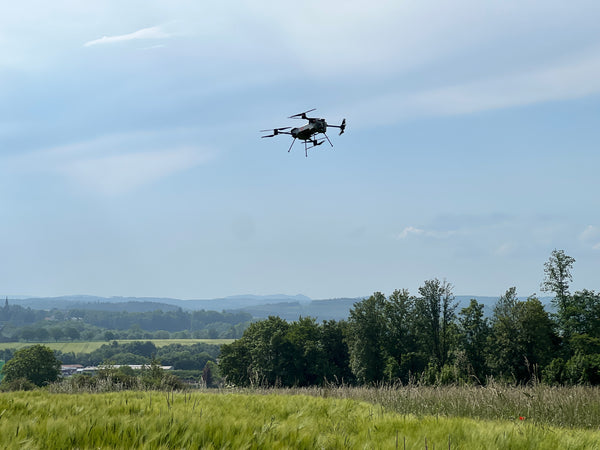 Third Element Aviation's high-performance drone Auriol mid-flight