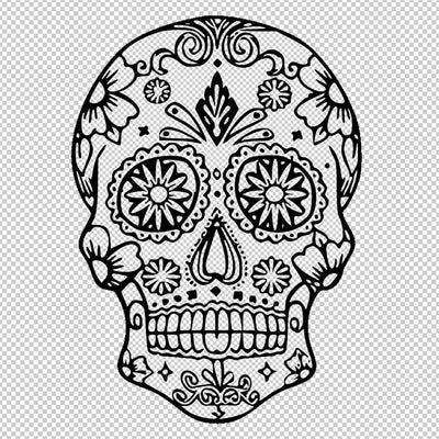 Dia De Los Los Angeles Dodgers Sugar Skull Svg, Los Angeles Dodgers Digital