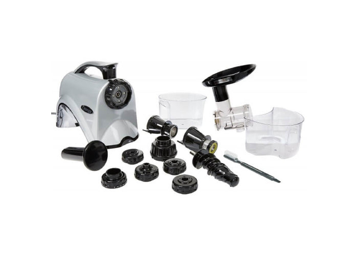 What is included in the Omega NC802S Juicer box