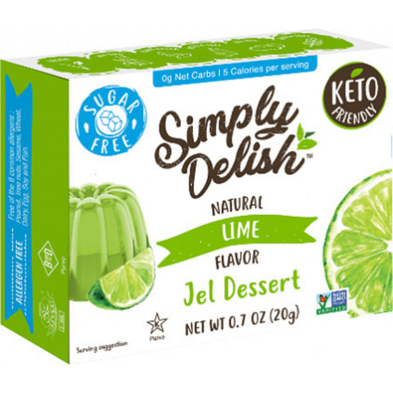 Simply Delish Lime Jel Dessert (20g)